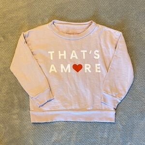 Elisabeth + Faith “That's Amore” pullover
